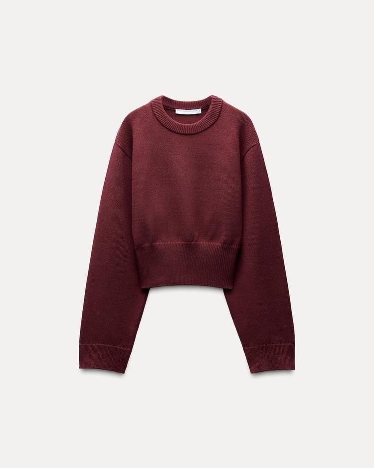 CELINE | CROPPED KNIT SWEATER